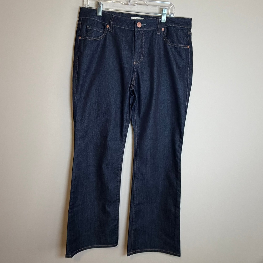 CAbi Jeans Dark Wash Bootcut Jeans Womens Size 12 Stretch Denim 203R